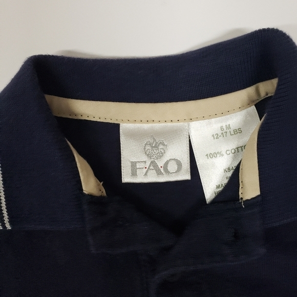 FAO SCHWARZ  BOYS 2 PIECE PLAID OVERALL SHORT SET - Picture 5 of 6